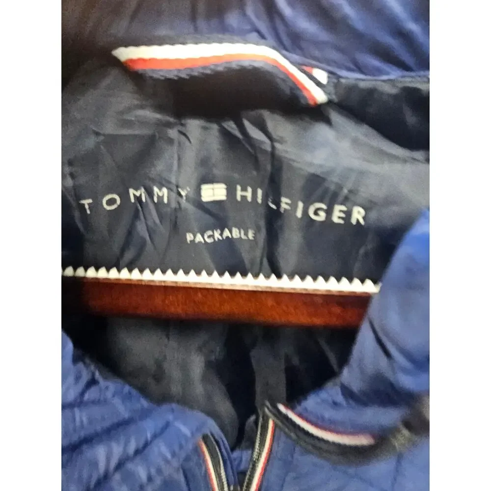 TOMMY HILFIGER PACKABLE PUFFER JACKET MENS‎ XL